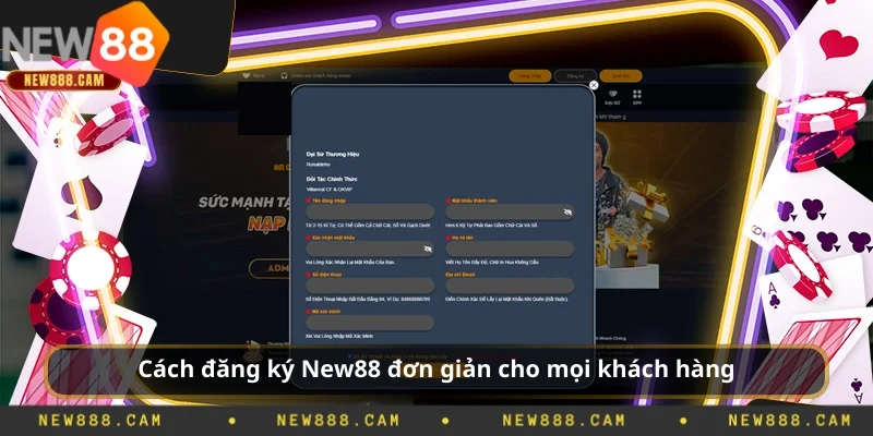 Cách đăng ký New88 đơn giản cho mọi khách hàng